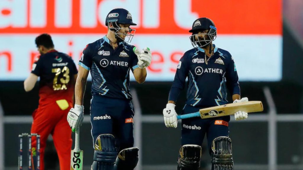 1. Gujarat Titans vs Royal Challengers Bangalore Scorecard, Match 43, IPL 2022