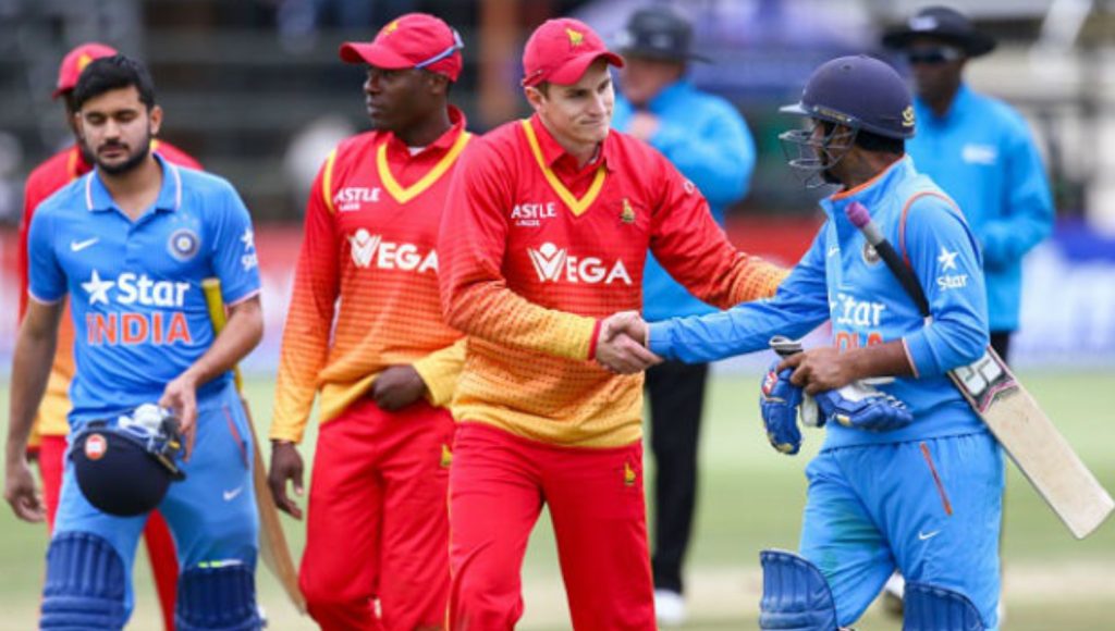 3. 2016 T20I Series (India Tour of Zimbabwe)