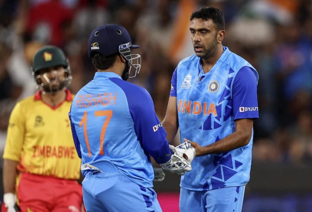 4. India vs Zimbabwe - 2022 ICC Men's T20 World Cup (Super 12)