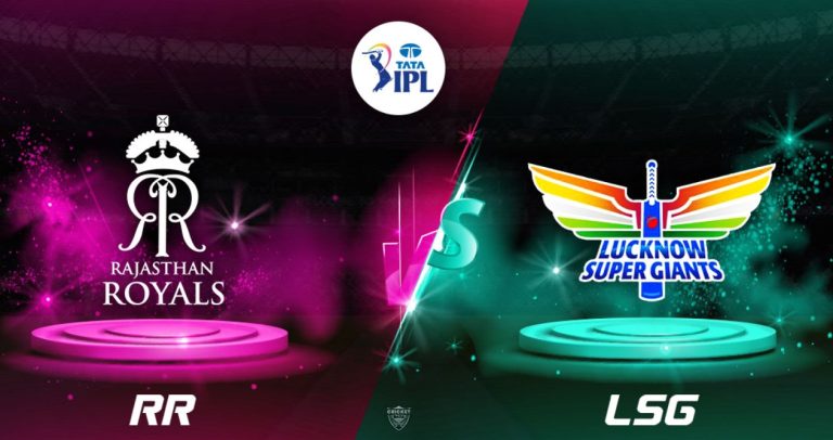 Lucknow Super Giants vs Rajasthan Royals Timeline