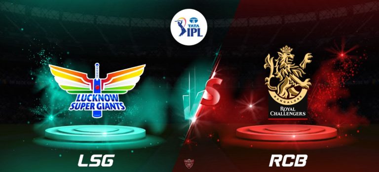 Royal Challengers Bangalore vs Lucknow Super Giants Timeline