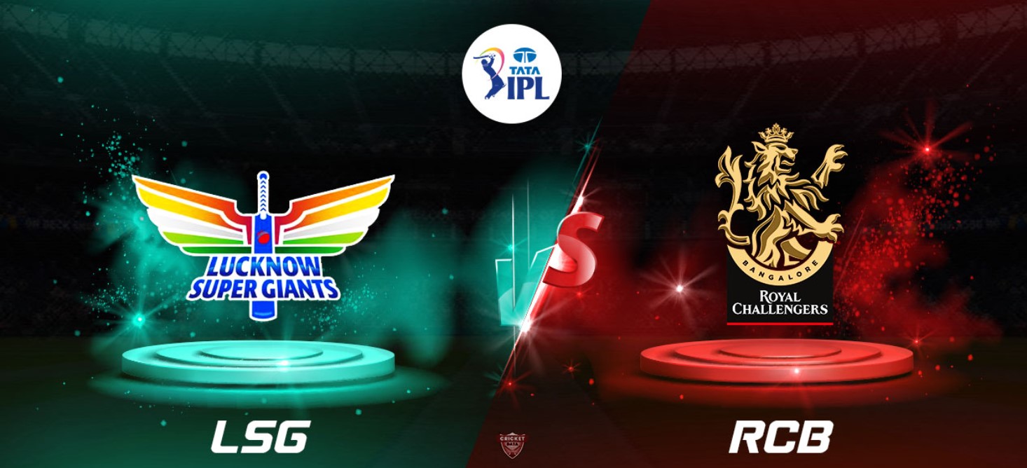 Royal Challengers Bangalore vs Lucknow Super Giants Timeline