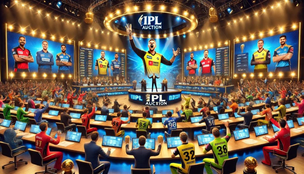 Complete List of Players Registered for IPL Auction 2025