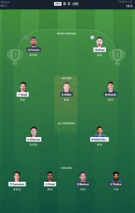 Dream11 Team 1 for SRH vs LSG