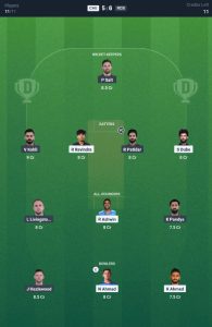 Dream11 Team 3 for CSK vs RCB