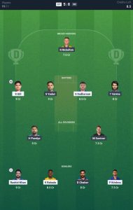 GT vs MI Dream11 Team 2