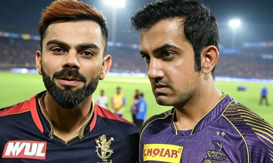 Kolkata Knight Riders vs Royal Challengers Bangalore Timeline