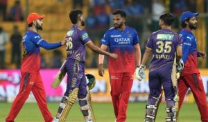 Kolkata Vs Bangalore Scorecard, Match 10, IPL 2024