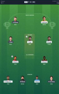 Dream11 Team 1 for KKR vs SRH