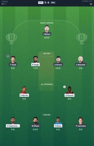 Dream11 Team 3 for KKR vs SRH