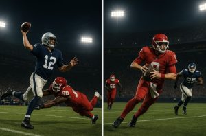 How Did the Quarterbacks Perform Under Pressure