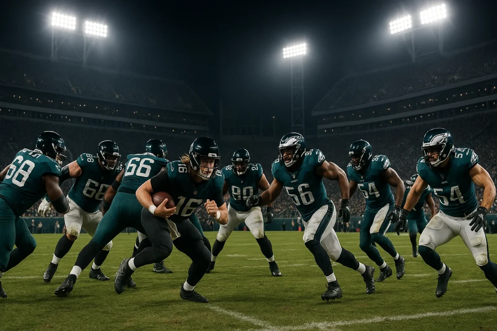 Jacksonville Jaguars vs Philadelphia Eagles Match Player Stats