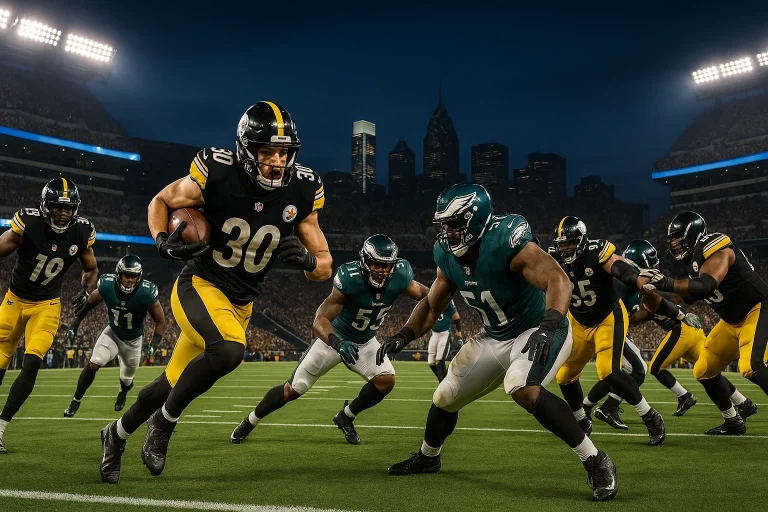 Steelers vs Philadelphia Eagles Match Player Stats
