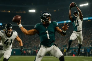 Who Were the Standout Performers in the Jaguars vs Eagles Match