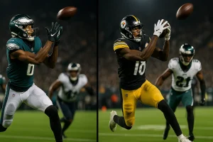Who Were the Top Receivers on Each SideWho Were the Top Receivers on Each Side