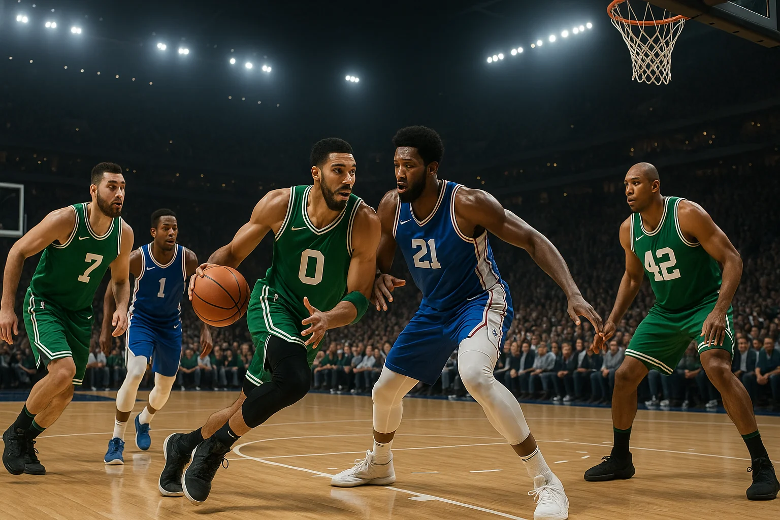 76ers vs Boston Celtics Match Player Stats