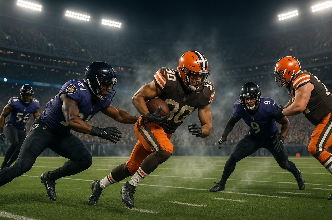 Cleveland Browns vs Baltimore Ravens Match Player Stats