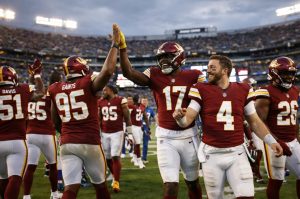 Commanders and Giants